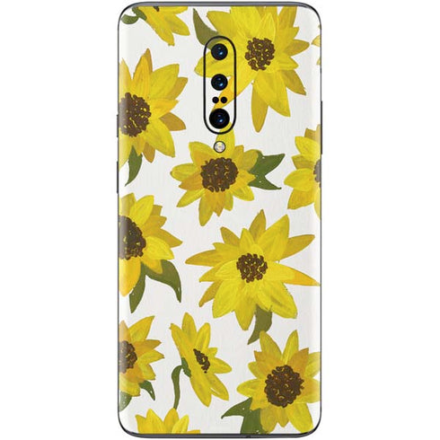 Cat Coq Sunflower Acrylic OnePlus 7 Pro Skin