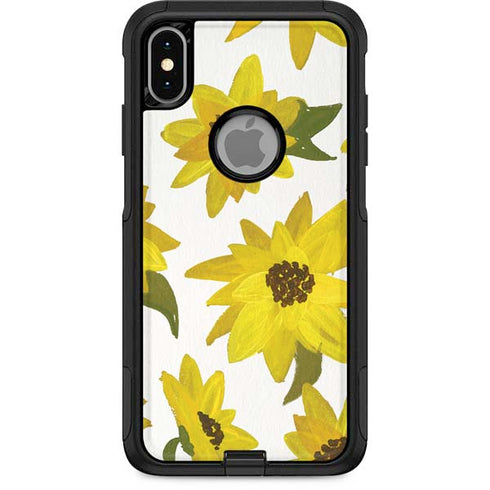 Cat Coq Sunflower Acrylic Otterbox Commuter iPhone Skin