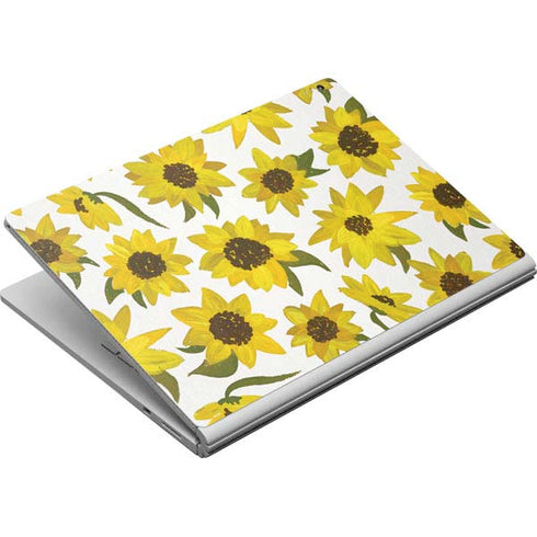 Cat Coq Sunflower Acrylic Surface Book Skin