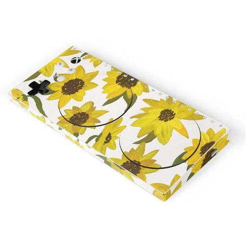 Cat Coq Sunflower Acrylic Xbox Adaptive Controller Skin
