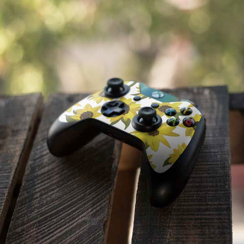 Cat Coq Sunflower Acrylic Xbox One Controller Skin