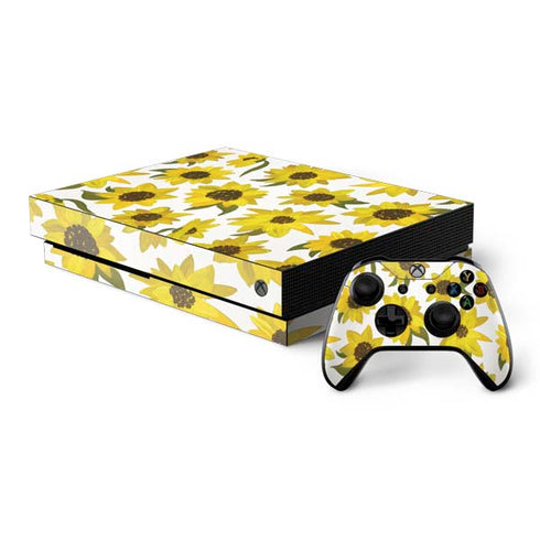 Cat Coq Sunflower Acrylic Xbox One X Bundle Skin