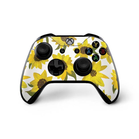 Cat Coq Sunflower Acrylic Xbox One X Controller Skin