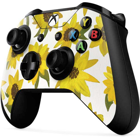 Cat Coq Sunflower Acrylic Xbox One X Controller Skin