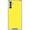 Yellow Solid Galaxy A13 5G Clear Case