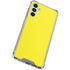 Yellow Solid Galaxy A13 5G Clear Case