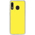 Yellow Solid Galaxy A20 Clear Case