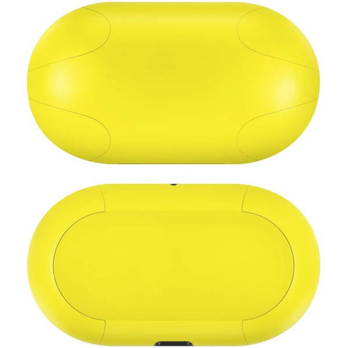 Yellow Solid Galaxy Buds Skin