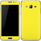 Yellow Solid Galaxy J3 Skin