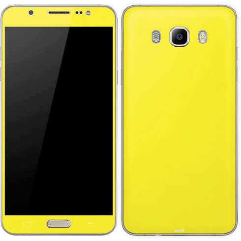 Yellow Solid Galaxy J7 Skin