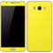 Yellow Solid Galaxy J7 Skin