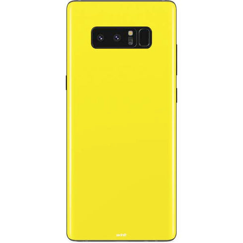 Yellow Solid Galaxy Note 8 Skin