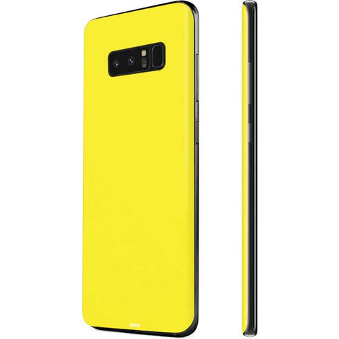 Yellow Solid Galaxy Note 8 Skin