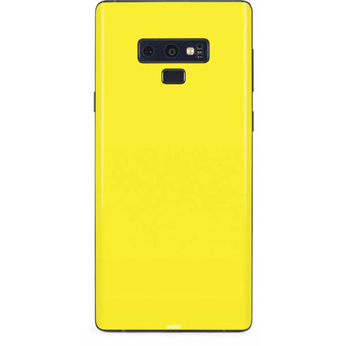 Yellow Solid Galaxy Note 9 Skin