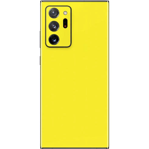 Yellow Solid Galaxy Note20 Ultra 5G Skin