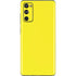Yellow Solid Galaxy S20 Fan Edition Skin