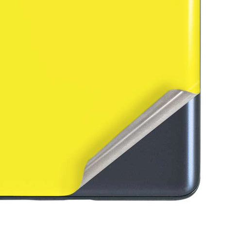 Yellow Solid Galaxy S20 Fan Edition Skin