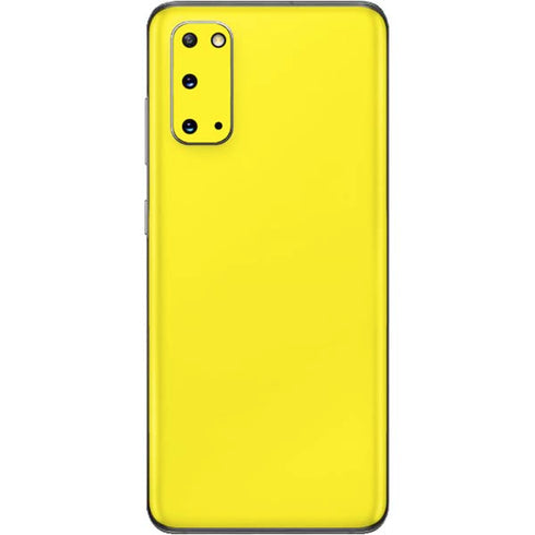Yellow Solid Galaxy S20 Skin