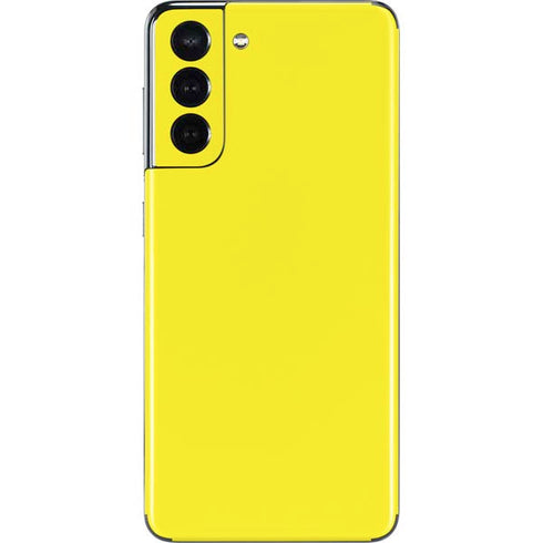 Yellow Solid Galaxy S21 5G Skin