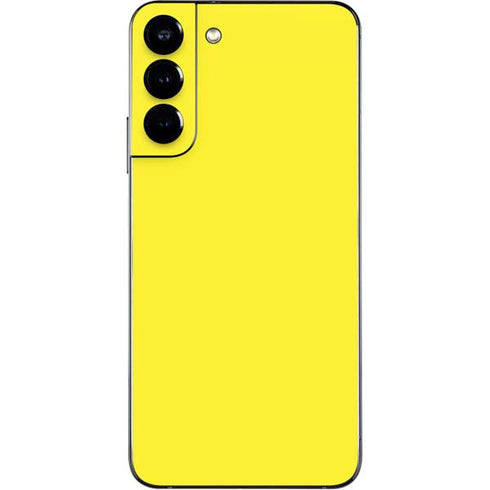 Yellow Solid Galaxy S22 Plus Skin