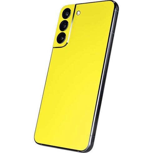 Yellow Solid Galaxy S22 Plus Skin