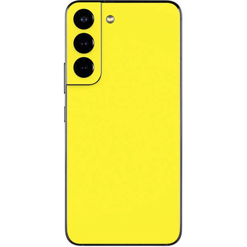 Yellow Solid Galaxy S22 Skin