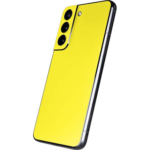 Yellow Solid Galaxy S22 Skin
