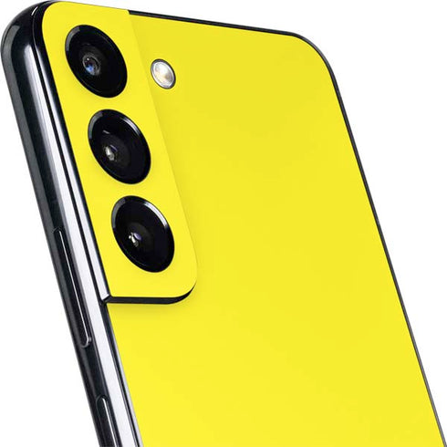 Yellow Solid Galaxy S22 Skin