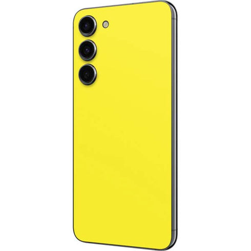 Yellow Solid Galaxy S23 Plus Skin