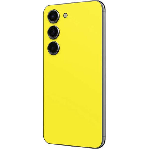 Yellow Solid Galaxy S23 Skin