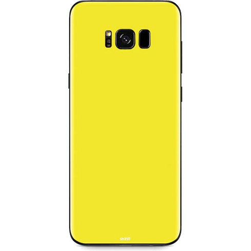 Yellow Solid Galaxy S8 Plus Skin