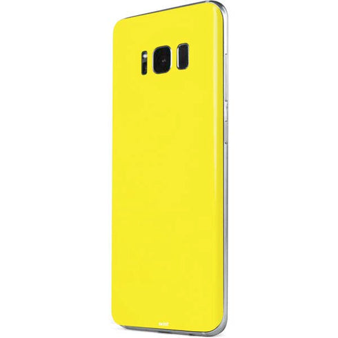 Yellow Solid Galaxy S8 Skin