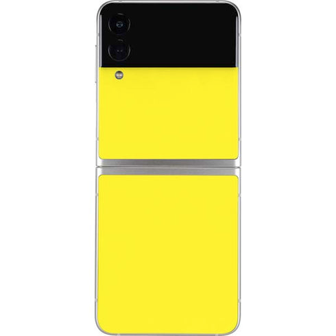 Yellow Solid Galaxy Z Flip3 5G Skin