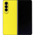 Yellow Solid Galaxy Z Fold4 5G Skin