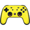 Yellow Solid Google Stadia Controller Skin