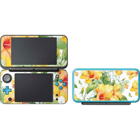 Yellow Hibiscus Nintendo 2DS XL (2017) Skin