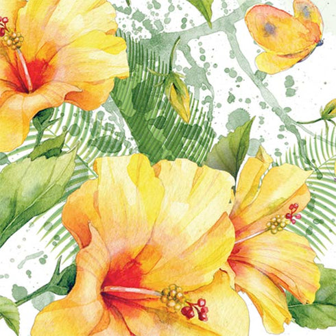 Yellow Hibiscus Nintendo 2DS XL (2017) Skin