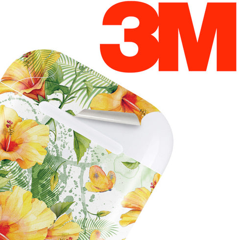 Yellow Hibiscus Apple AirPods 2 Skin