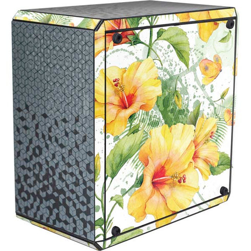 Yellow Hibiscus Cooler Master MasterBox Q300L Mini Tower Skin