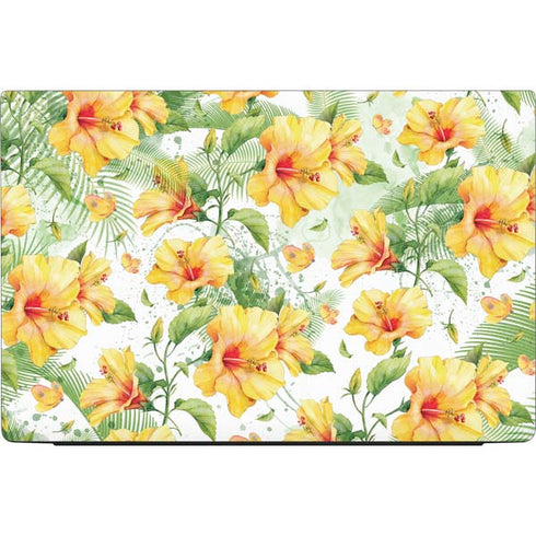Yellow Hibiscus Dell Vostro Skin