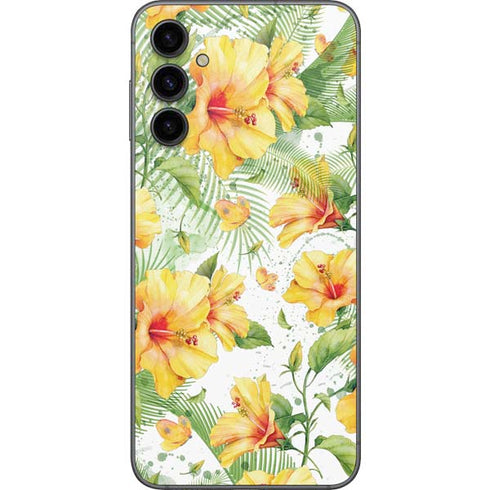 Yellow Hibiscus Galaxy A14 5G Skin
