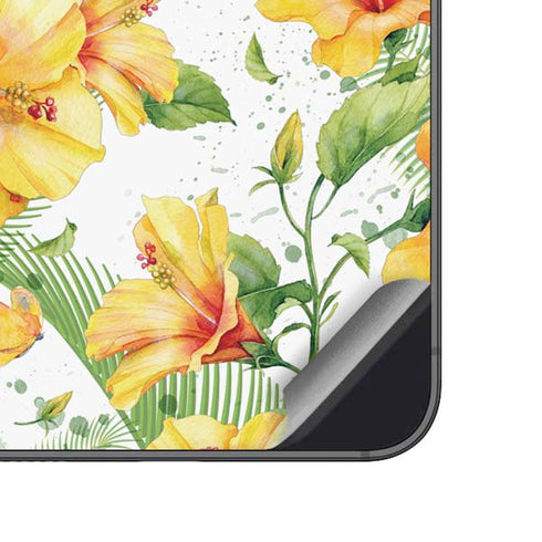 Yellow Hibiscus Galaxy A14 5G Skin