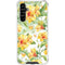 Yellow Hibiscus Galaxy A54 5G Clear Case