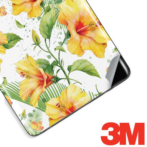 Yellow Hibiscus Galaxy Note 8 Skin