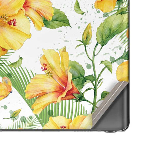 Yellow Hibiscus Galaxy Note20 5G Skin