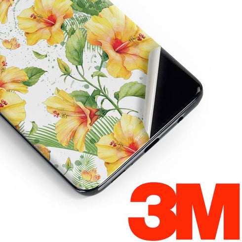 Yellow Hibiscus Galaxy S10e Skin