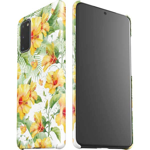 Yellow Hibiscus Galaxy S20 Lite Case