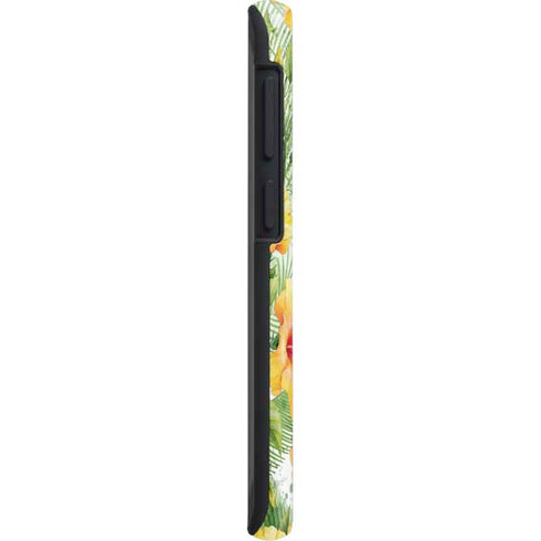 Yellow Hibiscus Galaxy S20 Plus Pro Case