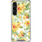 Yellow Hibiscus Galaxy S23 Clear Case
