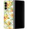 Yellow Hibiscus Galaxy Z Fold4 5G Skin